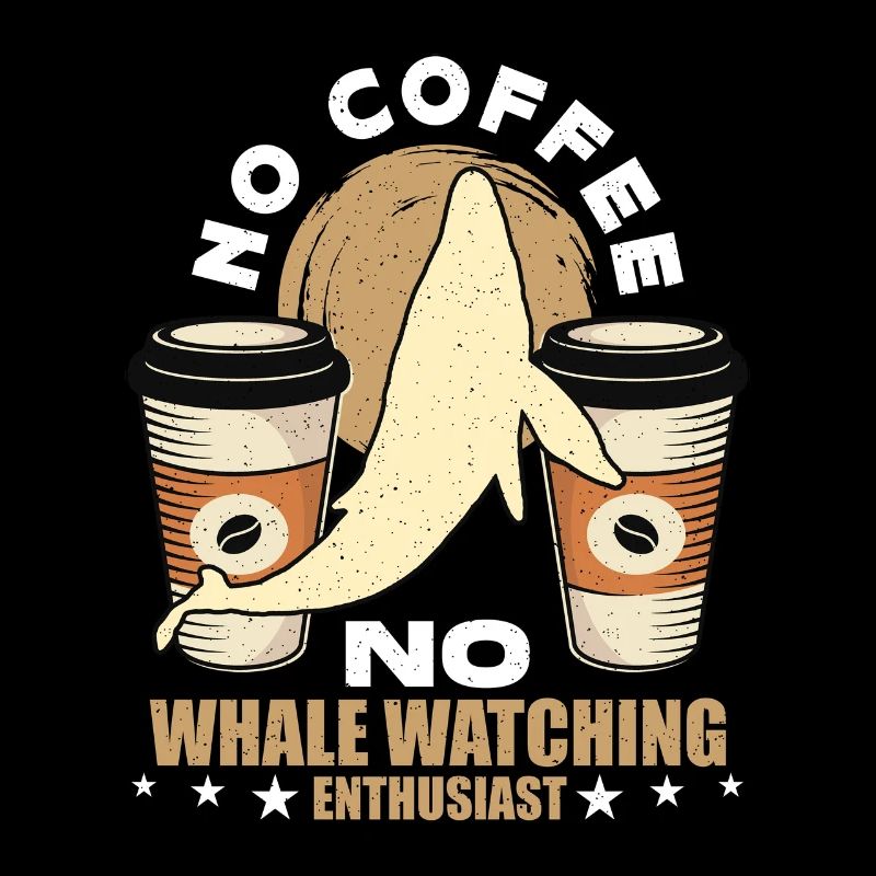 Observation des baleines Pas de café Pas de voile Amateur de café