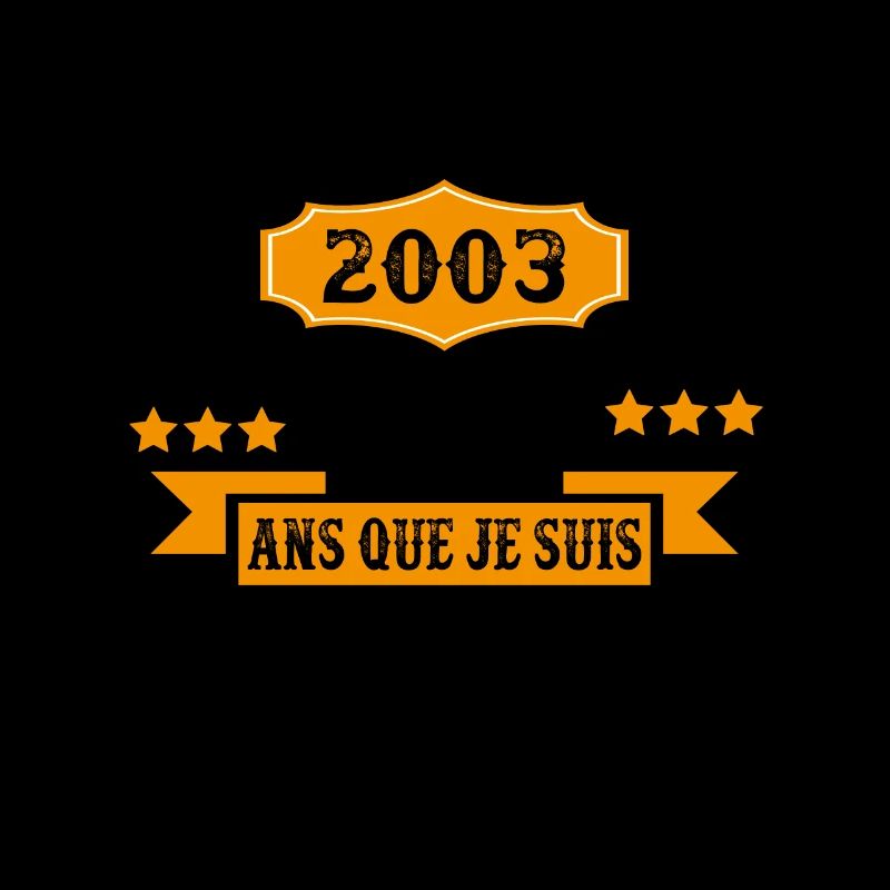 20 Ans Anniversaire Vintage Né(e) en Janvier 2003