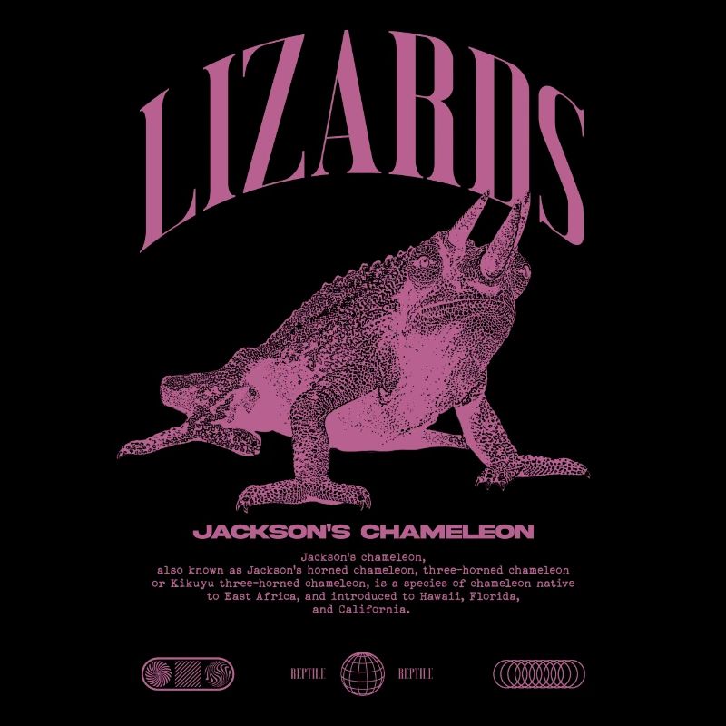 Jackson's Chameleon Streetwear Lizard Keeper