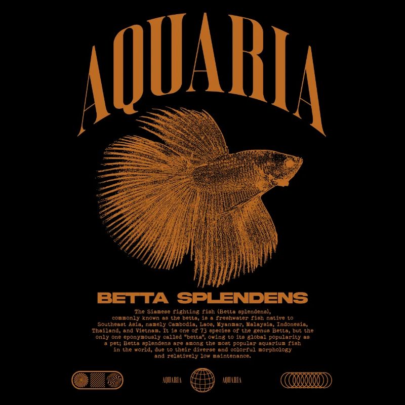 Betta Fish Keeper Modern Streetwear