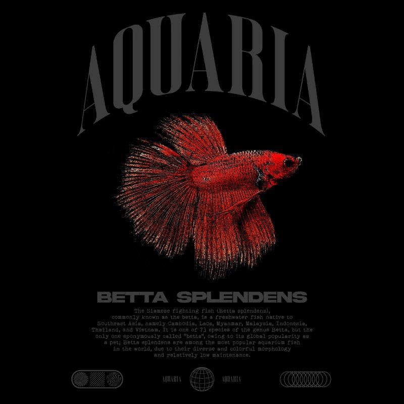 Betta Fish Keeper Modern Streetwear