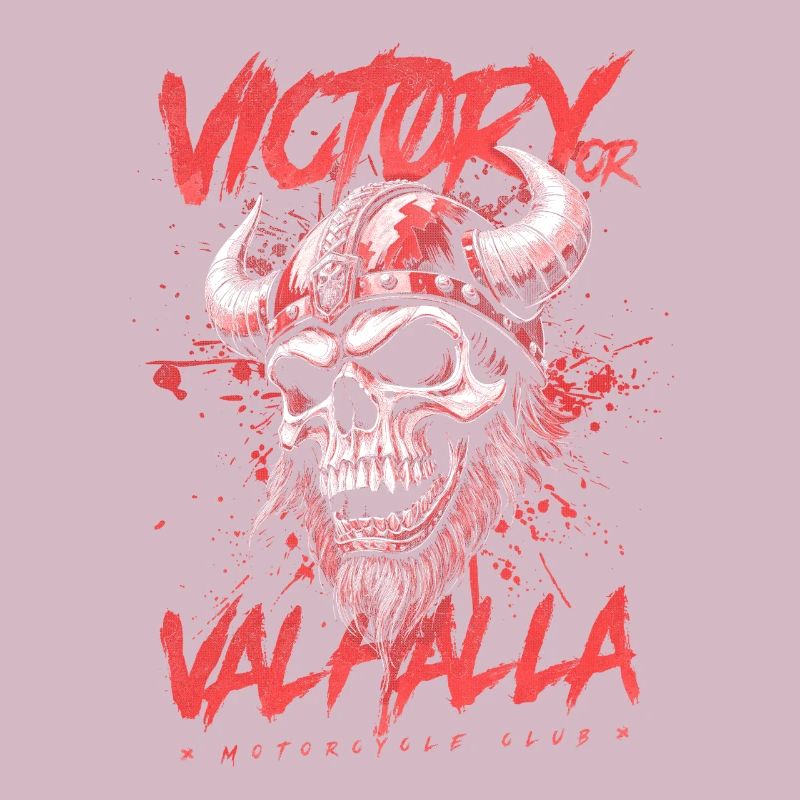 Motorrad Nordische Wikinger Sieg Oder Walhalla