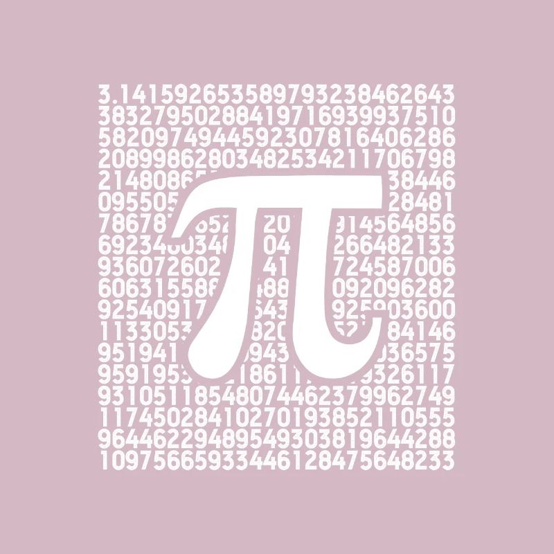 Pi math mathematician gift math