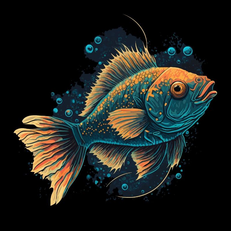 Poisson dans la mer