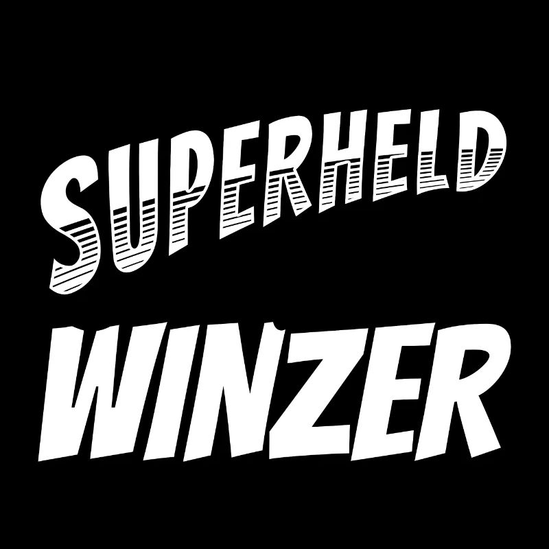 Superheld, clever getarnt als Winzer