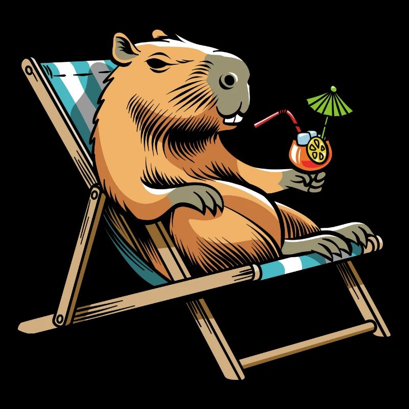 Don't worry be Cappy - Capybara - Urlaub