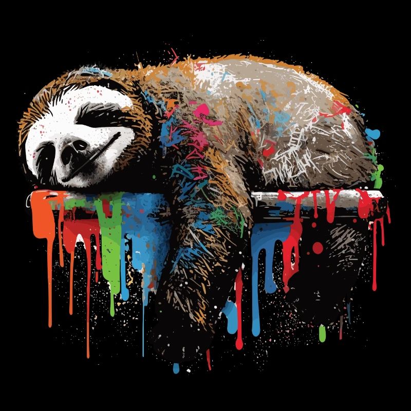 Graffiti Faultier