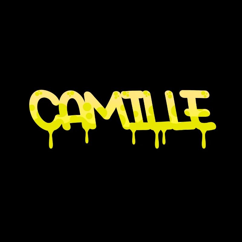 Graffiti-Name Camille