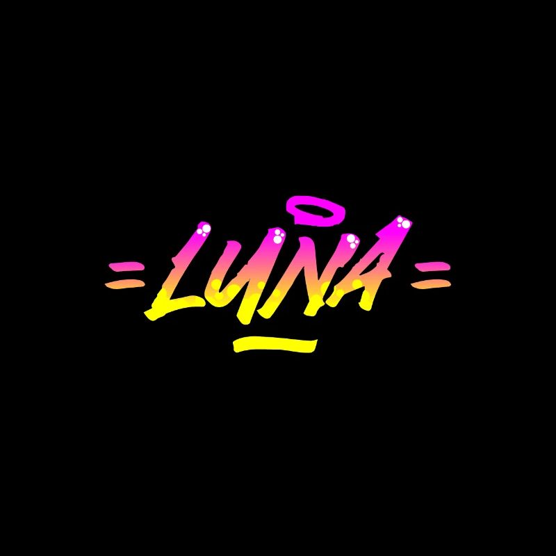 Graffiti Prénom Luna