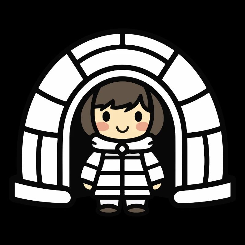Winter Eskimo Igloo