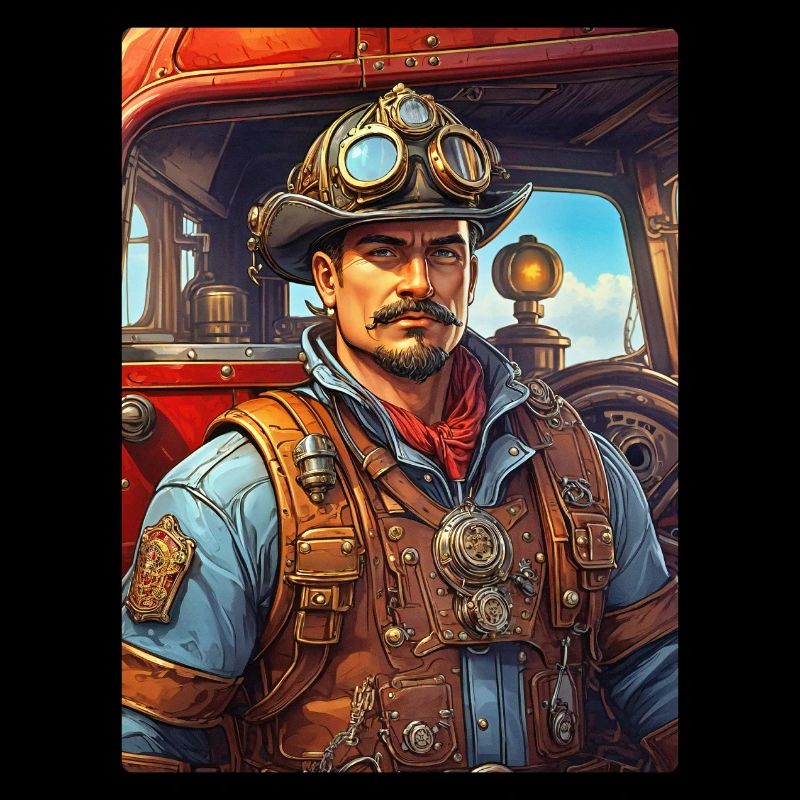Steampunk Firefighter Man 1.21