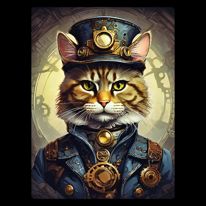 Steampunk Katze 1.19