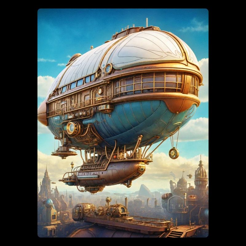 Dirigeable Steampunk 1.1