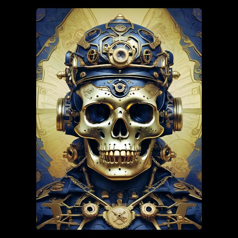 Steampunk Skull 1.3