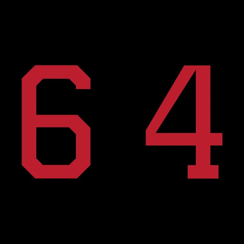 64 Symbole numérique