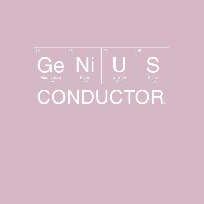 Genie-Dirigent-Tabelle des Element-Musikers