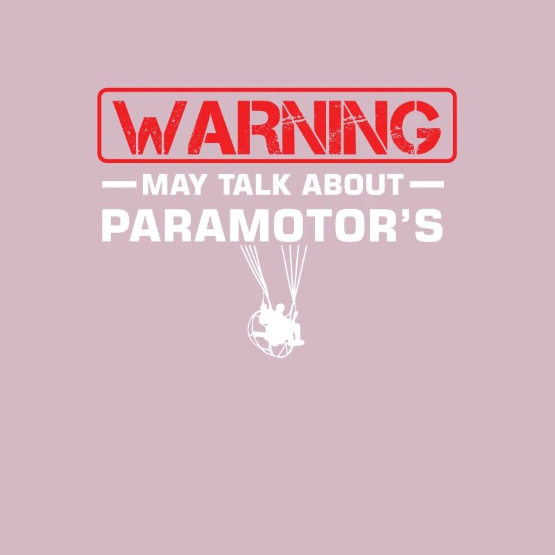 Warning Paramotors PPG Paragliders Propeller