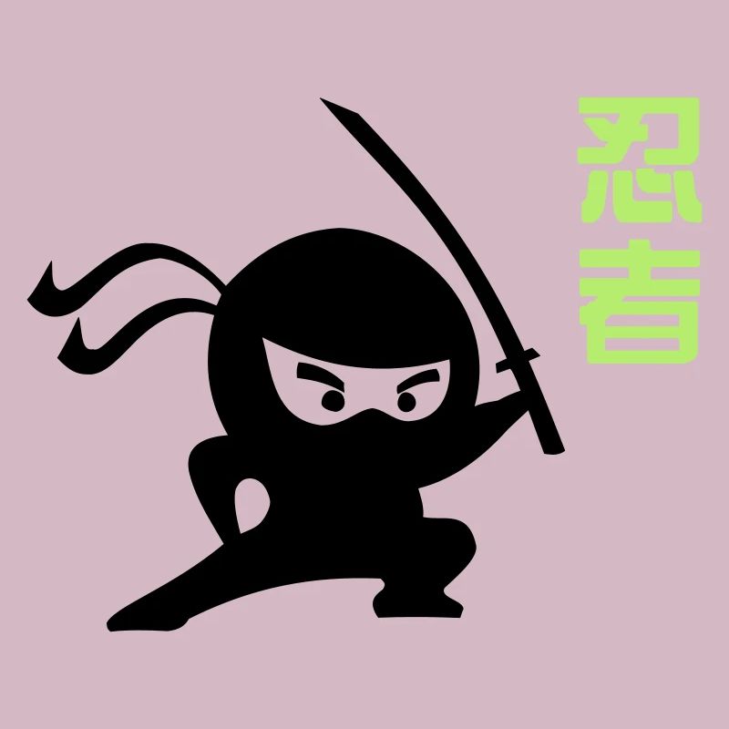 Dessin animé japonais ninja samurai