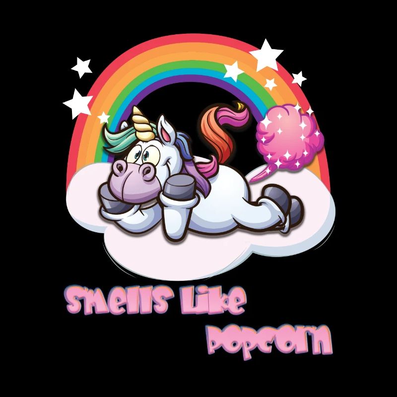 Licorne péter - sent le pop-corn