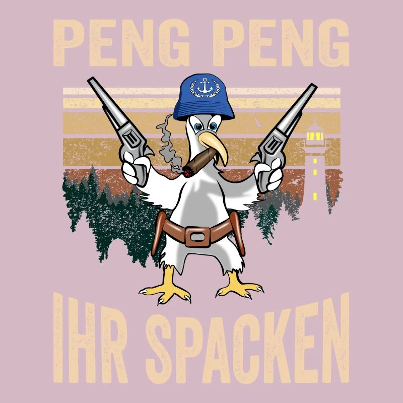 Moinsen Moin Peng Peng ihr Spacken Moin Möwe Digga