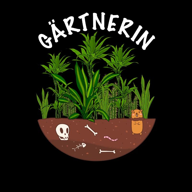 Gärtnerin Pflanzen