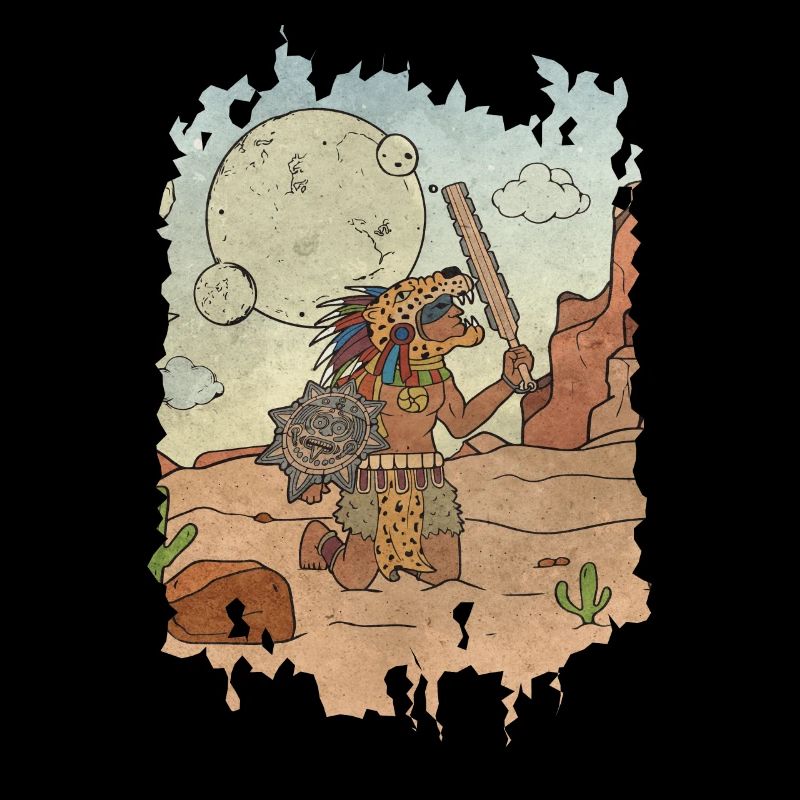 Aztec Jaguar Warrior Mayan Inca