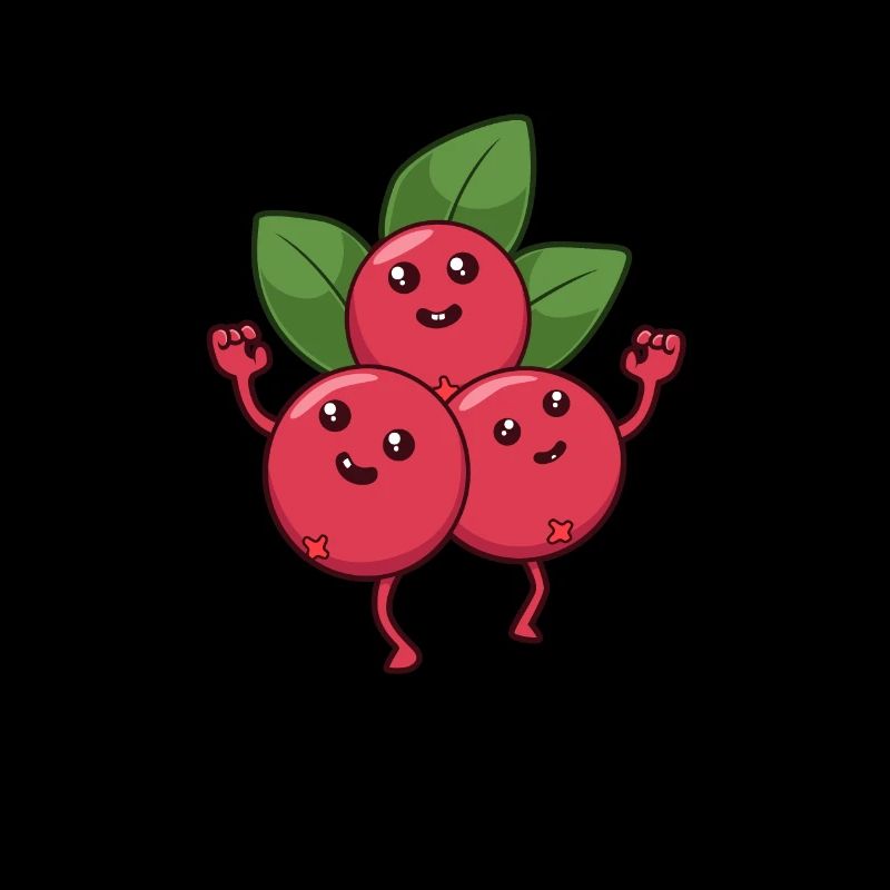 Kawaii Comic Cranberry