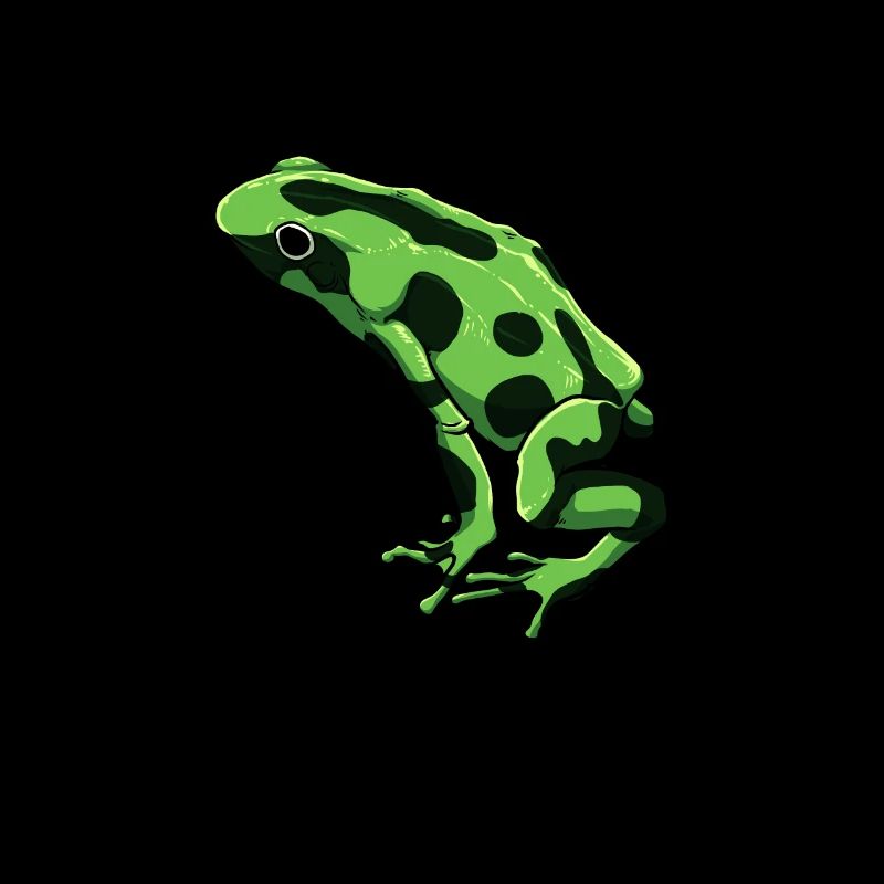 Frog Drawing - Terrible Poison Arrow Frog