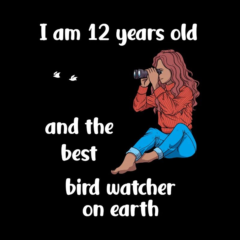 Ich bin 12 - Mädchen Vogelbeobachtung
