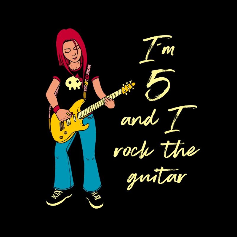 Ich bin 5 - Mädchen Gitarrist