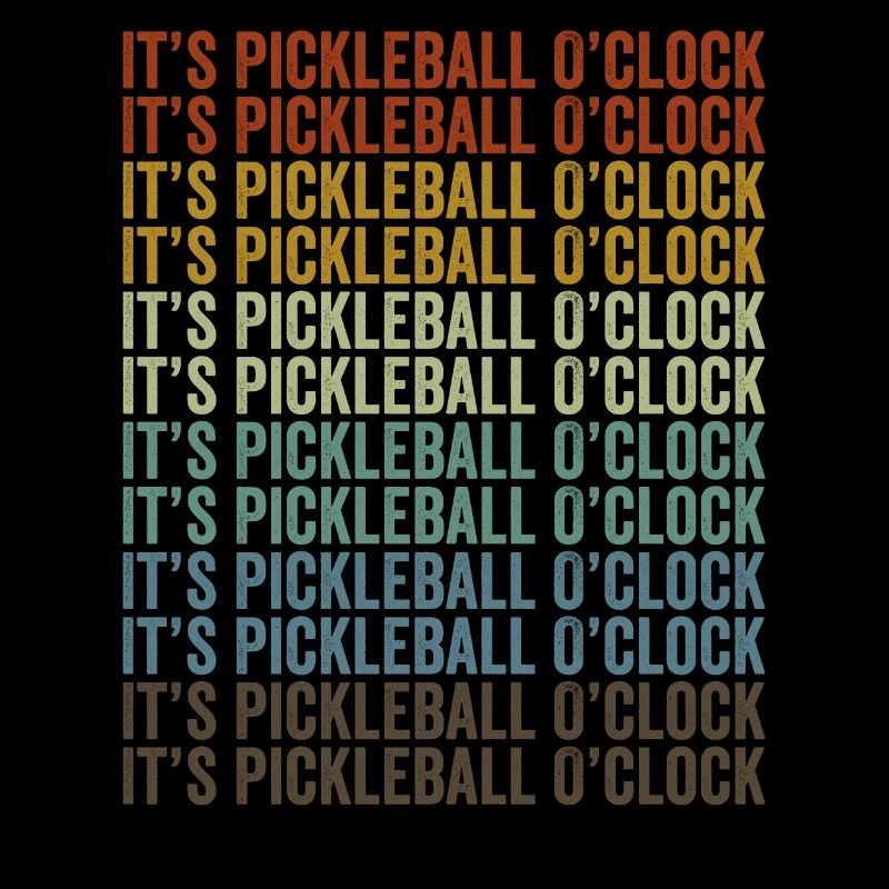 C’est Pickleball O’clock Pickleball