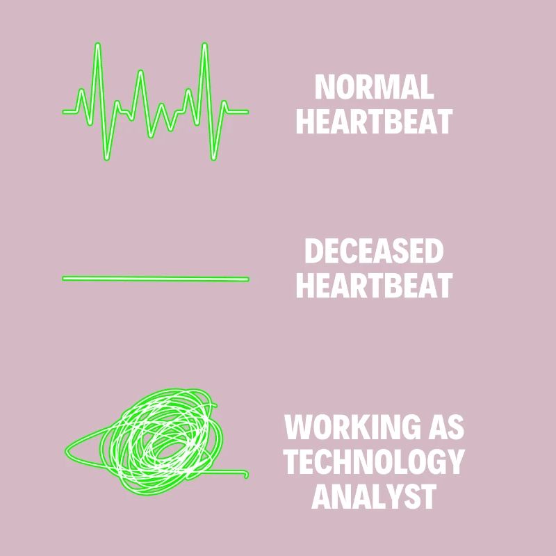 Technology Analyst Worker Funny Technology Worker