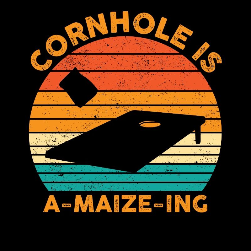 Lustiges Cornhole Corn Hole Retro