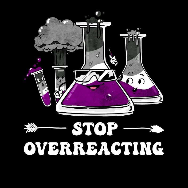 Asexual Pride Ace Flag Science Teacher