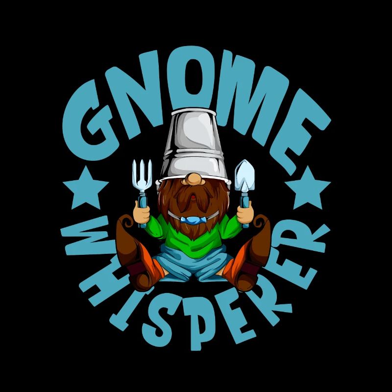 Gnom Flüsterer - Gartenzwerg