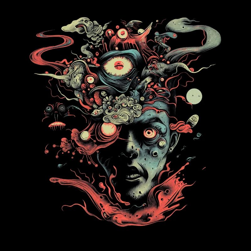 Esthétique Weirdcore Visage Bizarre Dreamcore Grunge