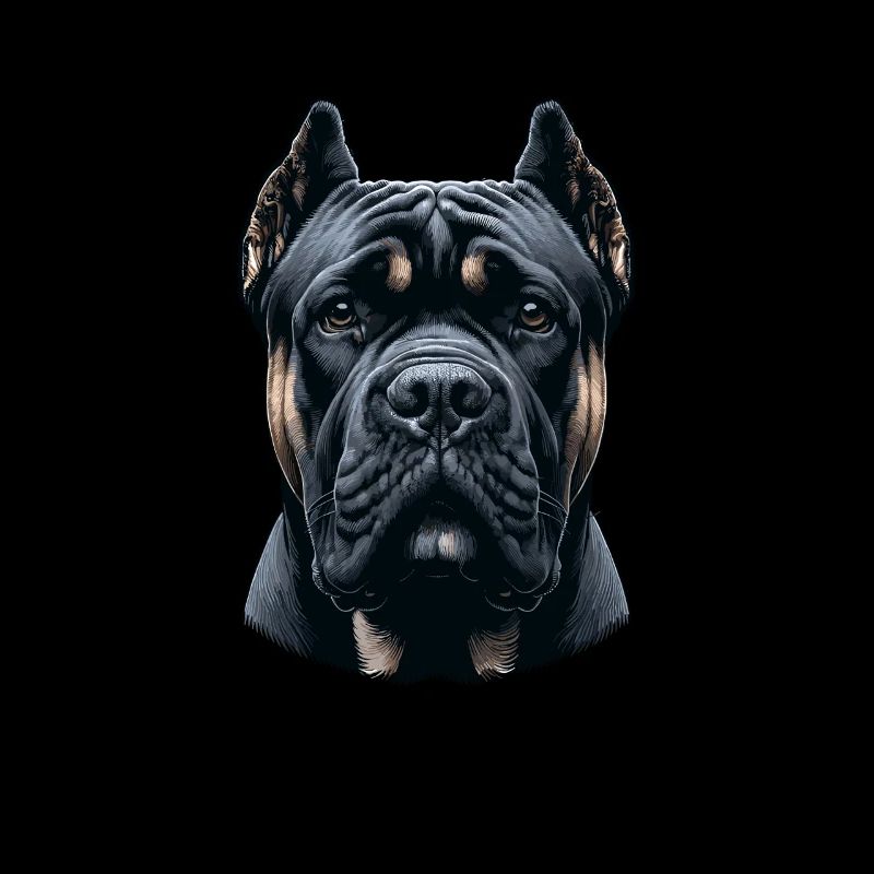 Visage de chien - Cane Corso