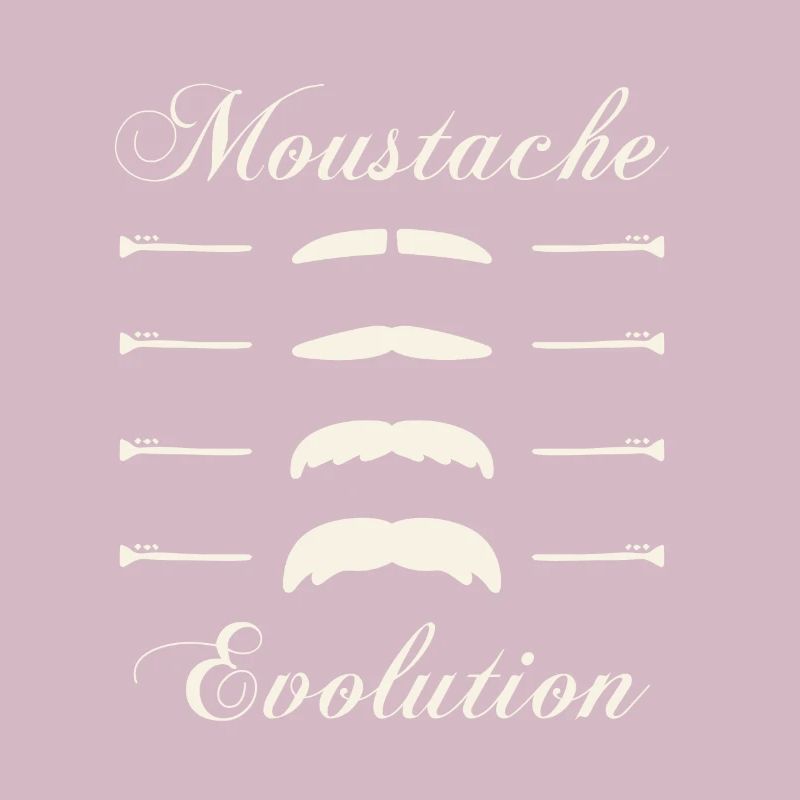 moustaches evolution, Idée cadeau d'élégance.
