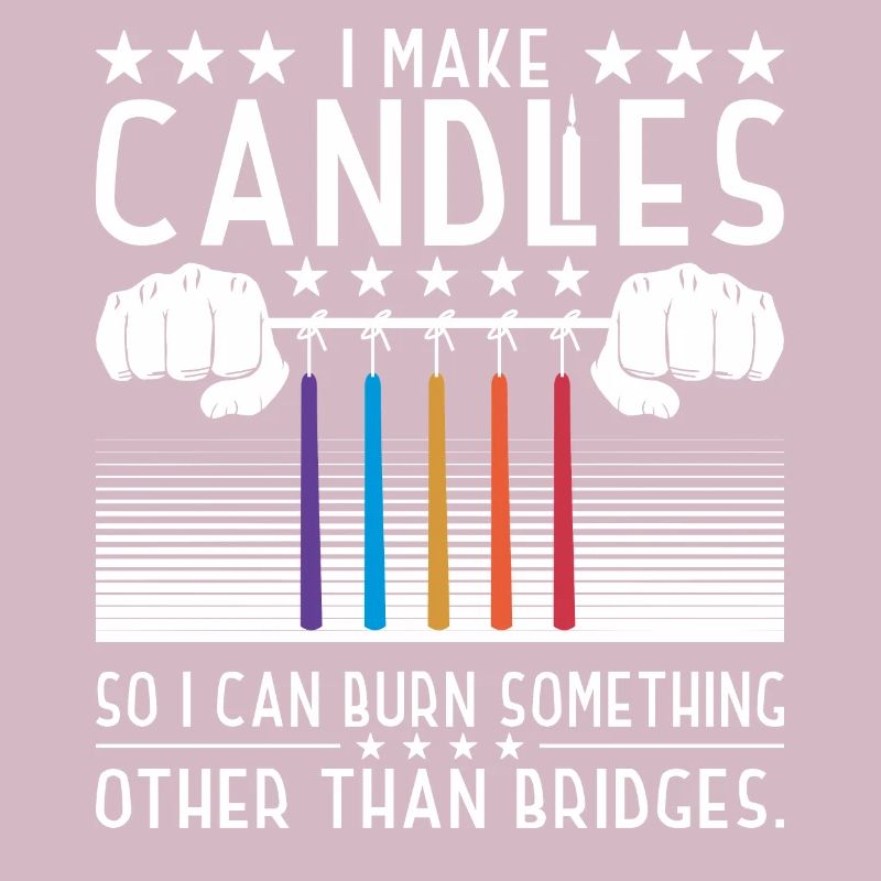 I make candles
