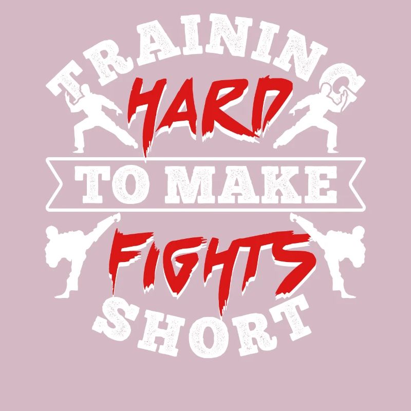 Training hard to make fights short