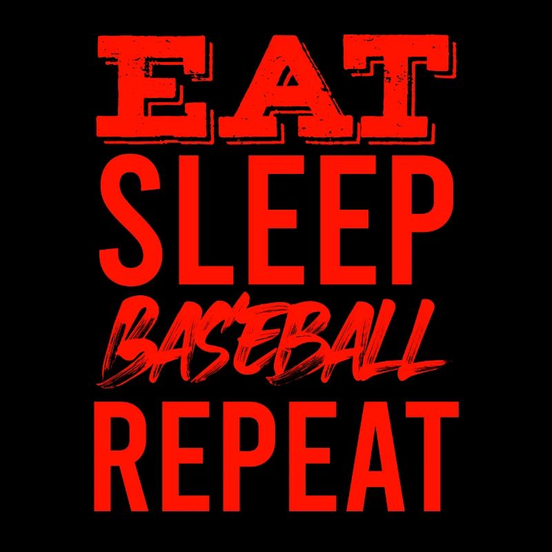 manger dormir baseball répéter