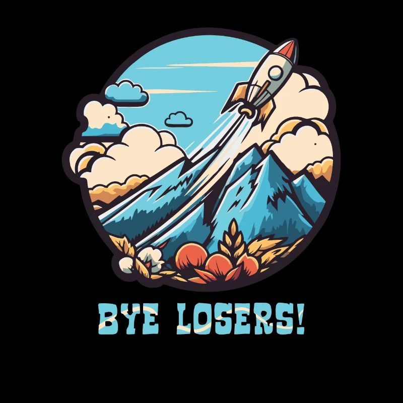 Bye bye, losers! Launch of the rocket
