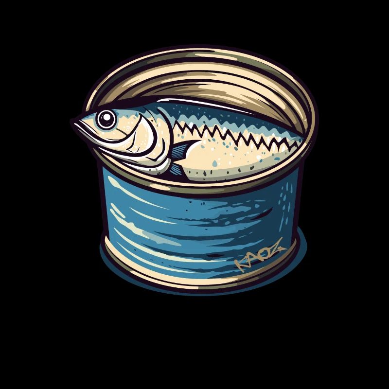 A fish in a can