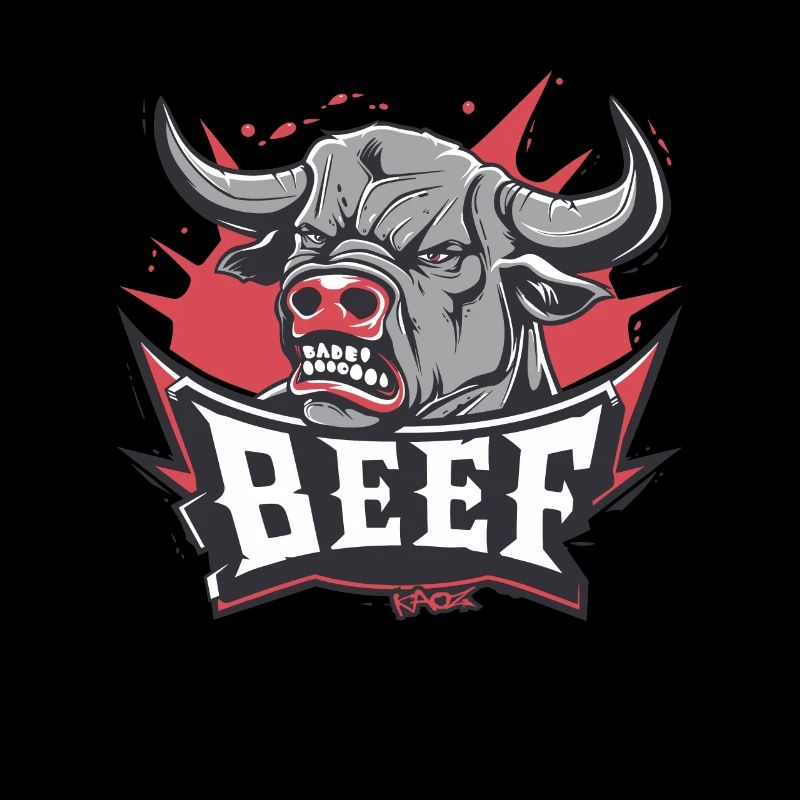 Wütende Kuh oder Stier: Streit