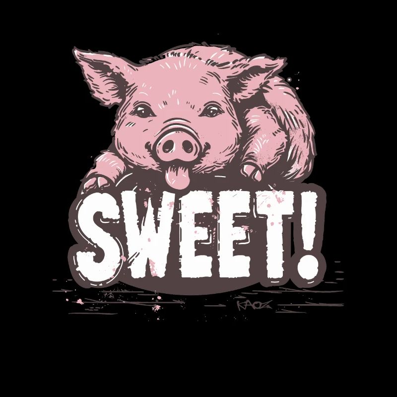 Un cochon mignon mignon cochon