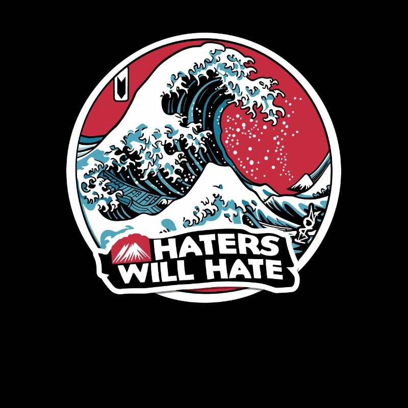 Kanagawa Beach Japan: Haters Will Hate