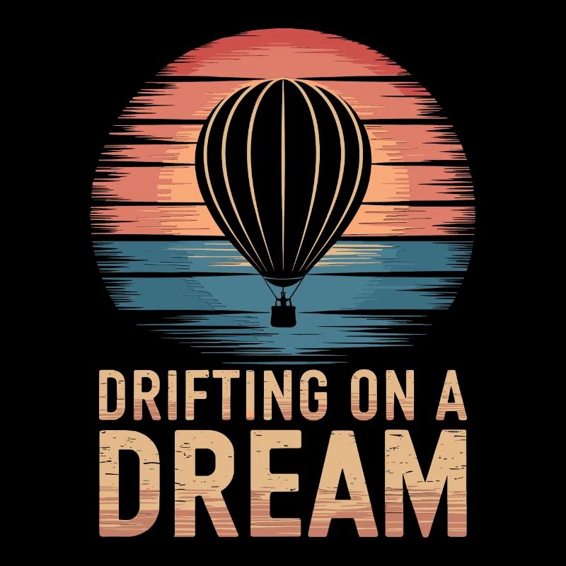 Hot Balloon Drifting On A Dream