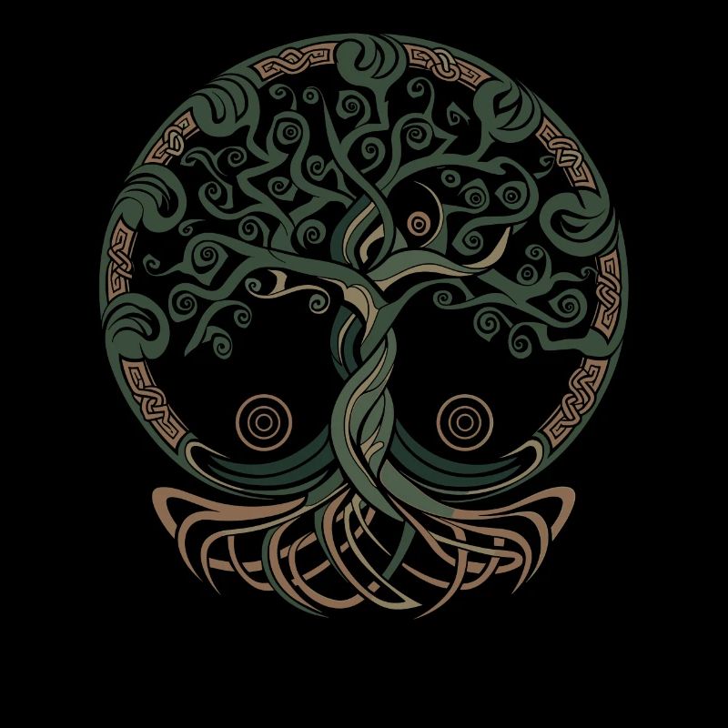 Neo Keltischer Baum des Lebens