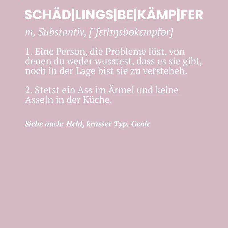 Kammerjäger Schädlingsbekämpfer