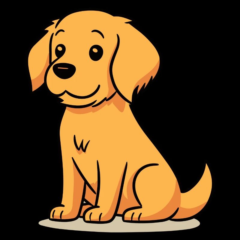 Conception de chien mignon pour les propriétaires de chiens